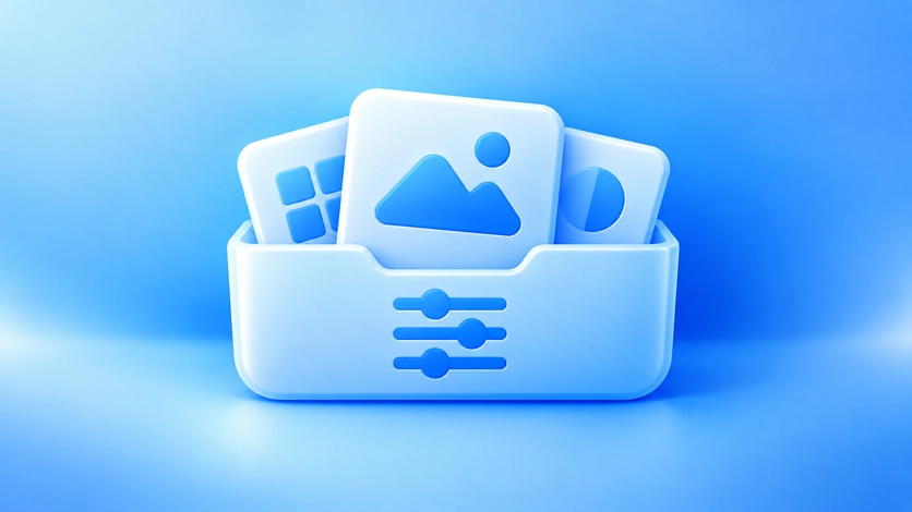 Blue controls for adjusting reusable prompt settings